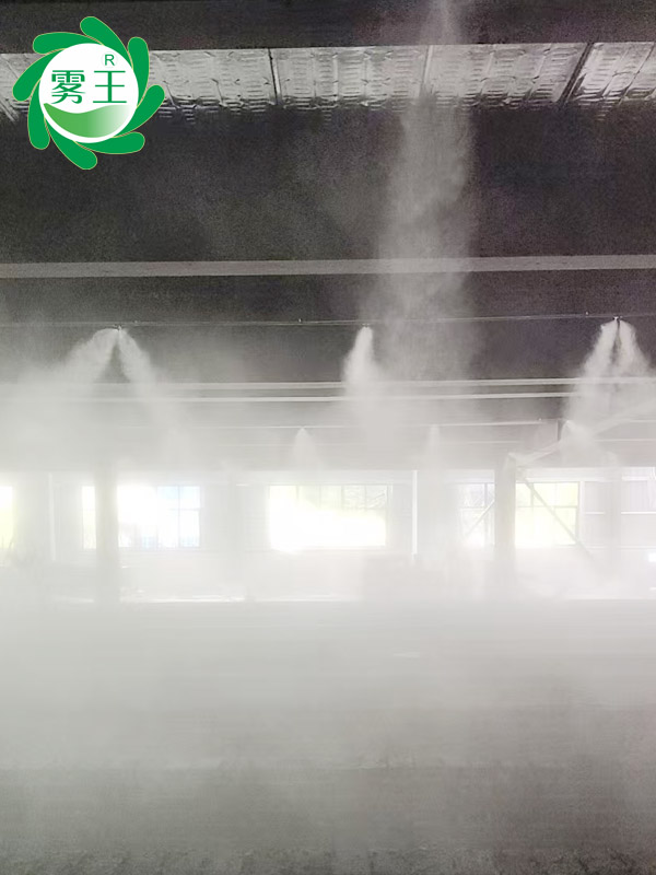 磚石成品倉庫高壓微霧加濕器 (3)
